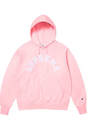 Supreme X Champion® hoodie med logotyp