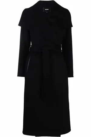 Mackage Draperad kappa med bälte