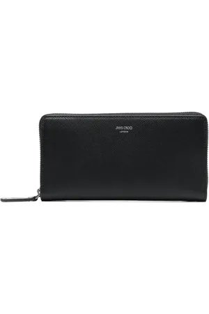Jimmy Choo Läderplånbok med präglad logotyp