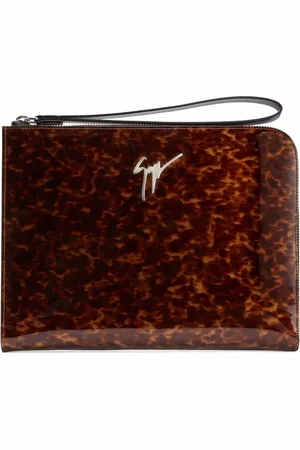 Giuseppe Zanotti Fabian clutch med sköldpaddseffekt