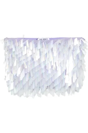 The Attico Opalescent minikjol