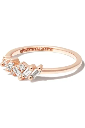 Suzanne Kalan Fireworks ring i 18K roséguld med diamant