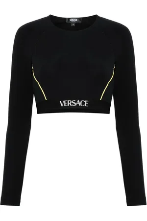 VERSACE Träningstopp med logotypband