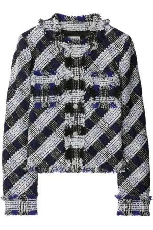 Burberry Kort tweedjacka