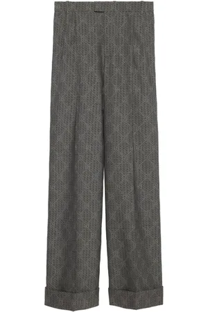 Gucci GG byxor med vida ben