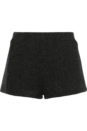 The Andamane Fiskbensmönstrade minishorts