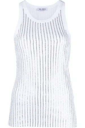 The Attico Linne med strass