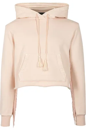 AMIRI Hoodie med franskant
