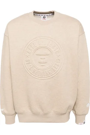 A Bathing Ape Sweatshirt med präglad logotyp
