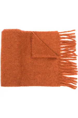 Marni Halsduk med logotyp och fransar