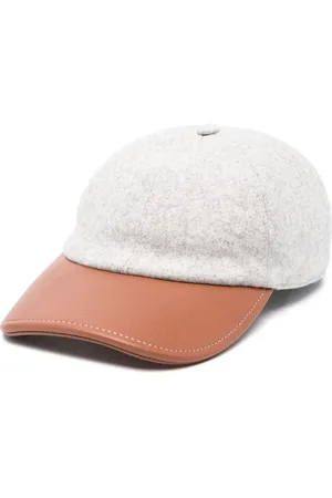 ELEVENTY X Mulberry keps med läderkant
