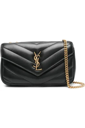 Saint Laurent LouLou liten quiltad väska