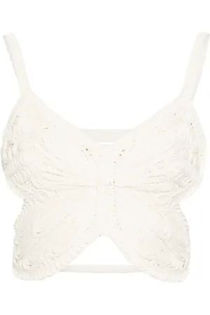 BLUMARINE ärmlös croptop