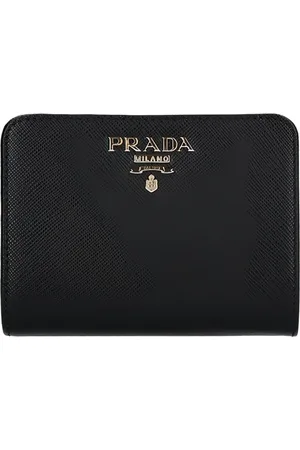 Prada Plånbok med logotyp och blixtlås