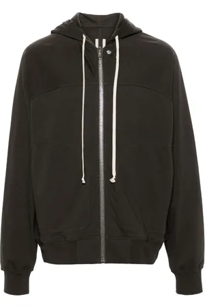Rick Owens Hoodie med dragkedja