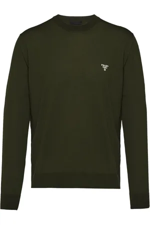 Prada Tröja med broderad logotyp