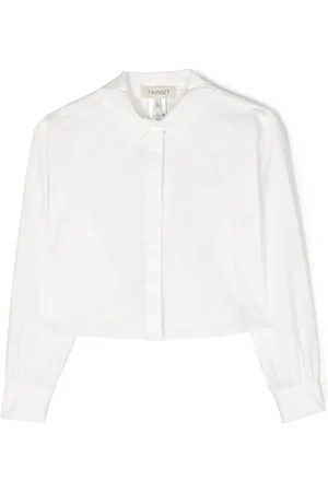 Twin-Set Skjorta med broderad logotyp