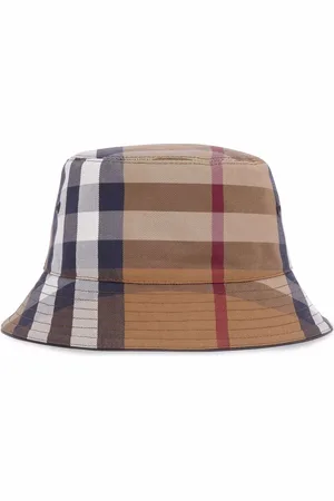 Burberry Rutig fiskehatt