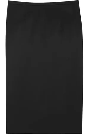 Saint Laurent Pennkjol i satin