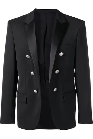 Balmain Blazer med präglade knappar