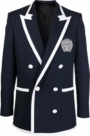 Balmain Blazer med tennislogotyp