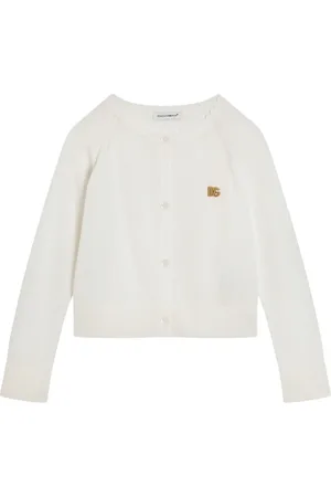 Dolce & Gabbana Cardigan med broderad logotyp