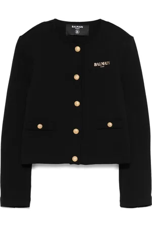 Balmain Blazer med logotyp