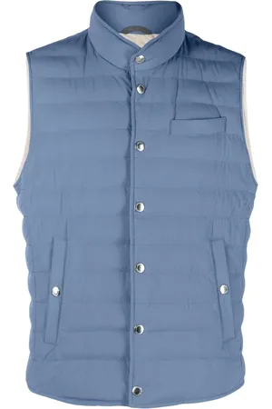 Brunello Cucinelli Quiltad dunväst