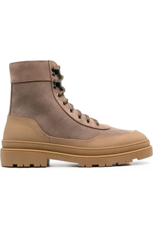 Brunello Cucinelli Ankelboots i mocka