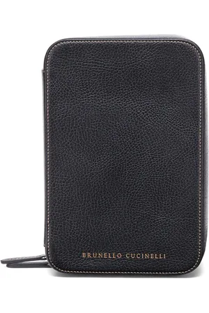 Brunello Cucinelli Glasögonfodral med logotyp