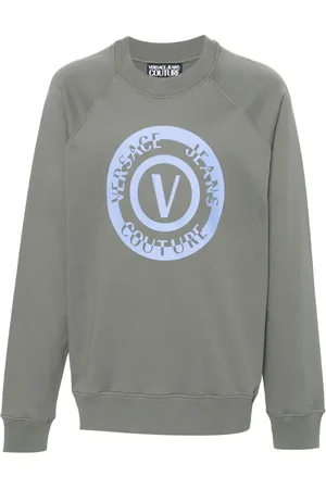 VERSACE Sweatshirt med logotyp