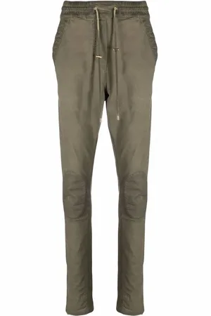 Balmain Mjukisbyxor med dragkedja vid ankeln