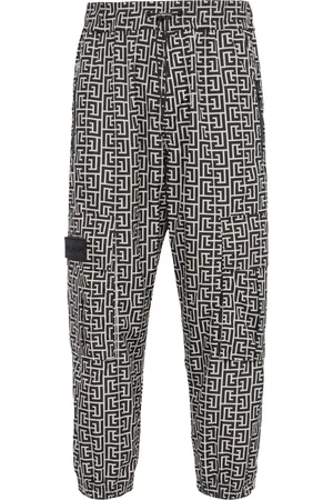 Balmain Mjukisbyxor med monogram