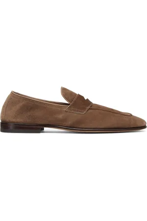 Brunello Cucinelli Loafers i mocka