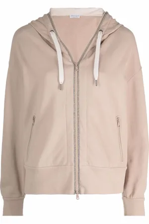 Brunello Cucinelli Hoodie med kedja