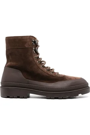 Brunello Cucinelli Ankelboots med snörning