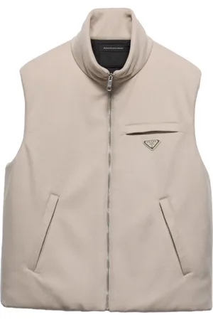 Prada Vadderad väst i kashmir