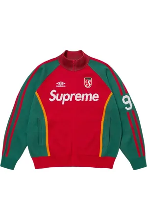 Supreme X Umbro® sweatshirt med dragkedja
