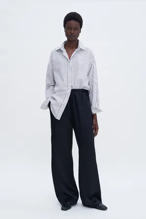 Filippa K Casual Crinkle Trousers