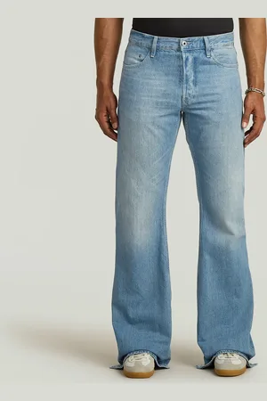 G-Star Triple A Ripped Flare Jeans - - Men