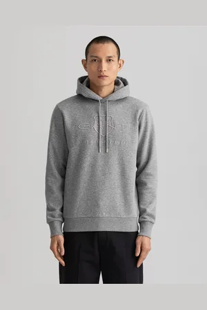 GANT Herr Tonal Archive Shield hoodie (S)