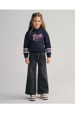 GANT Flicka Jeans - Barn Girls jeans med vida ben (98/104)