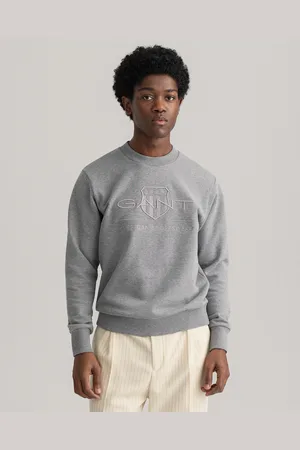 GANT Herr Tonal Archive Shield crew neck sweatshirt (S)