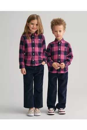 GANT Rutiga skjortor - Barn Kids Shield rutig skjorta (98/104)