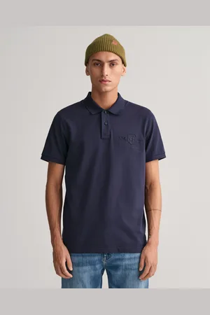 GANT Herr Tonal Shield pikétröja (S)