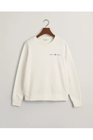 GANT Dam Archive Shield rundhalsad sweatshirt (XS)
