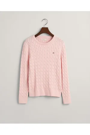 GANT Teens Teen Girls Shield kabelstickad bomullströja (134/140)