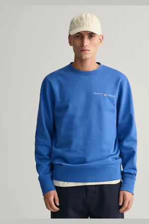 GANT Herr Graphic sweatshirt med rund hals (S)
