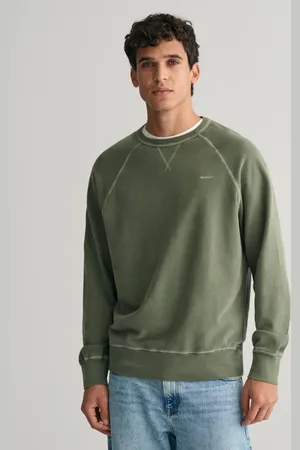GANT Herr Sunfaded rundhalsad sweatshirt (S)