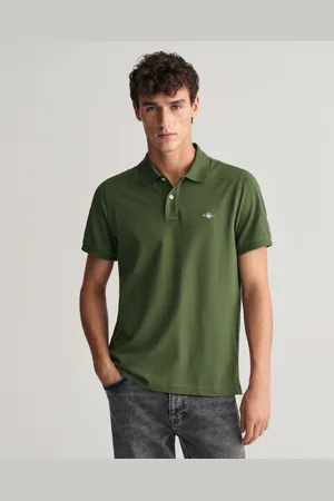 GANT Herr Regular fit Shield pikétröja (S)